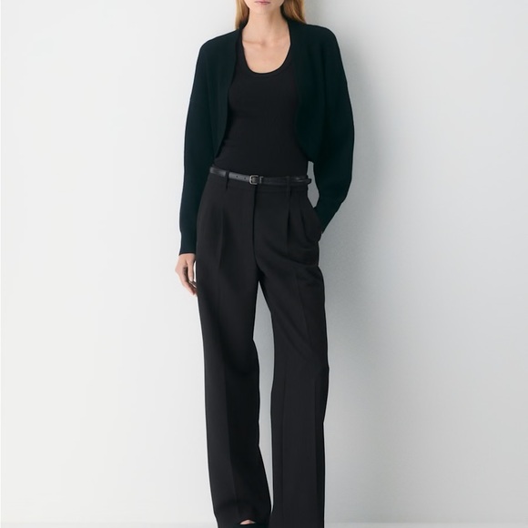 Aritzia Babaton NWT Decision Cardigan Black Size S Sold Out Online - Picture 14 of 15